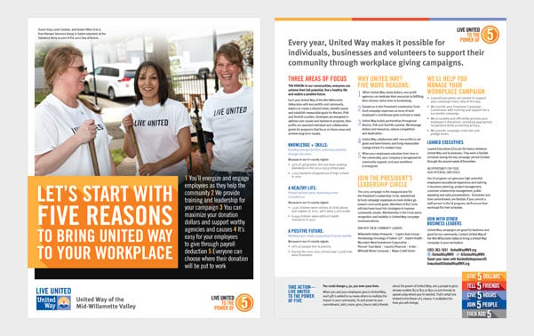 united way employer brochure