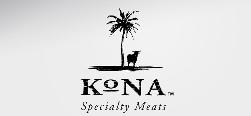 A new label in this brand and food packaging design system make for a cohesive relationship between Kona Specialty Meats and Paniolo Provisioners.