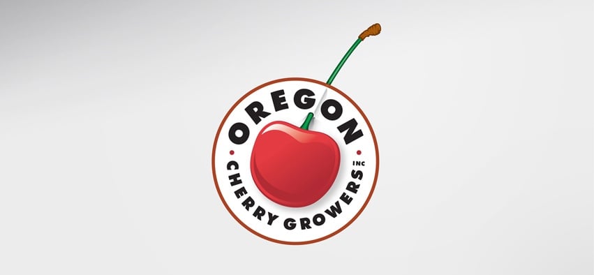 A new marketing strategy and brand refresh meant a new logo for Oregon Cherries.