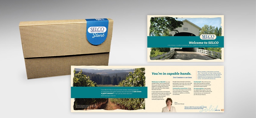 SELCO's brand restage meant new mailings and branded products.