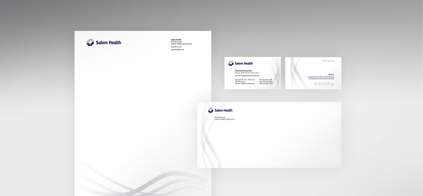 Healthcare branding: How Salem Health expanded their brand system. Print materials.