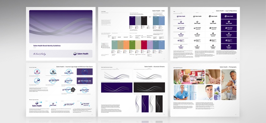 Healthcare branding: How Salem Health expanded their brand system. Brand Guidelines.