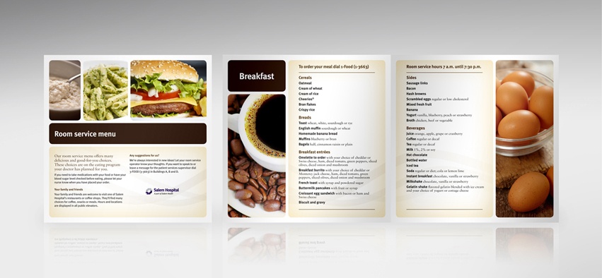 Upgraded healthcare marketing with new, organized patient menus for Salem Health.